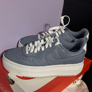 Nike Classic Blue and White Sneakers